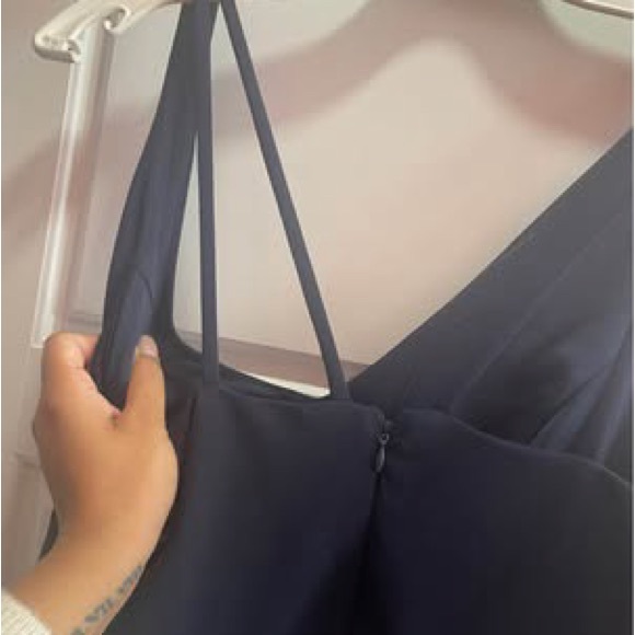 Le Chateau Midnight Blue Backless Dress - Picture 4 of 5